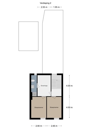 Floorplan - Drievogelstraat 83, 6466 GJ Kerkrade